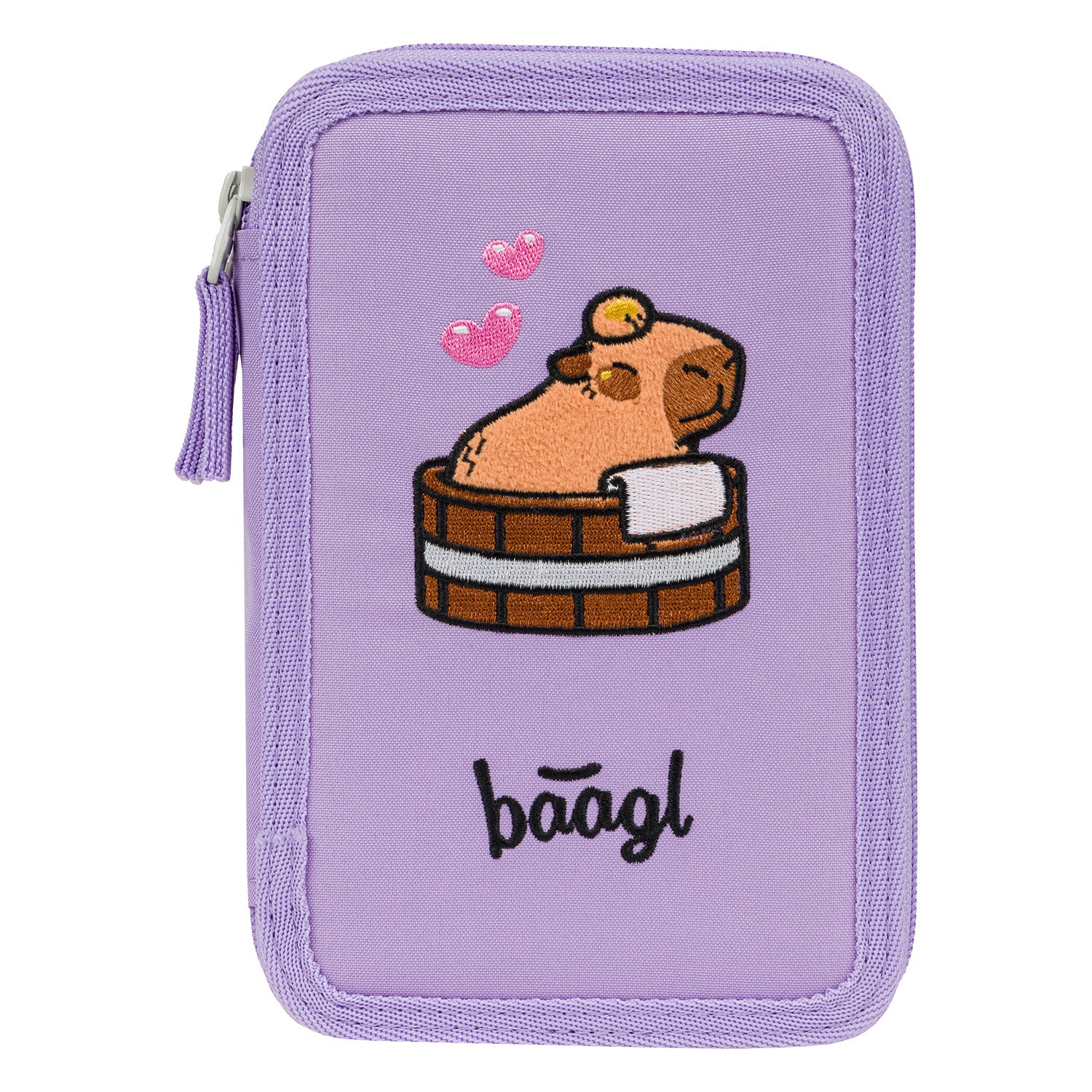 baagl-capybara-trousse-3-compartiments-vide image 3