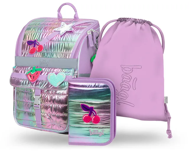 baagl-zippy-lavender-kit-scolaire-cartable-18-l image 1