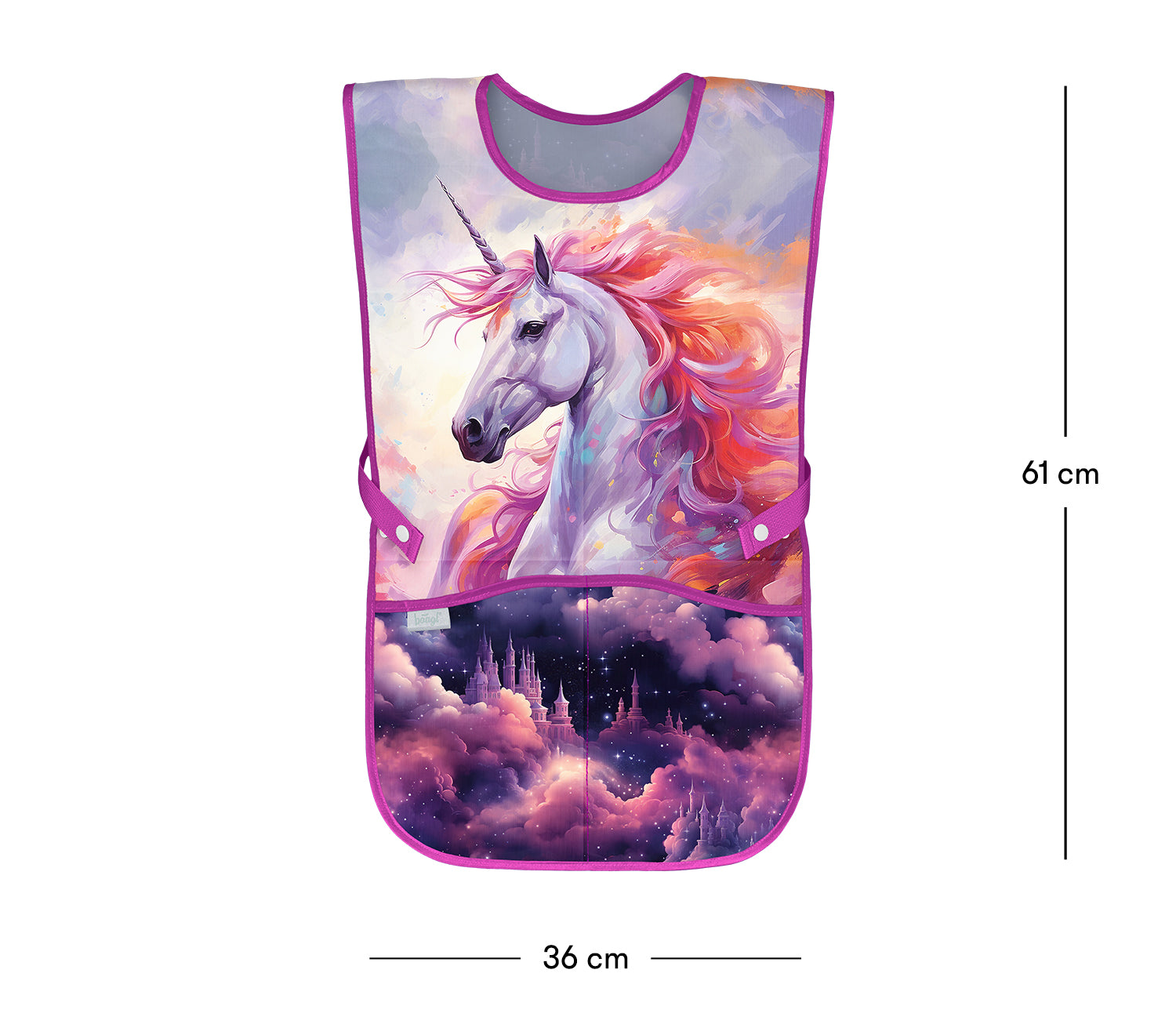 baagl-aprons-royal-unicorn-tablier-enfant-poches image 4