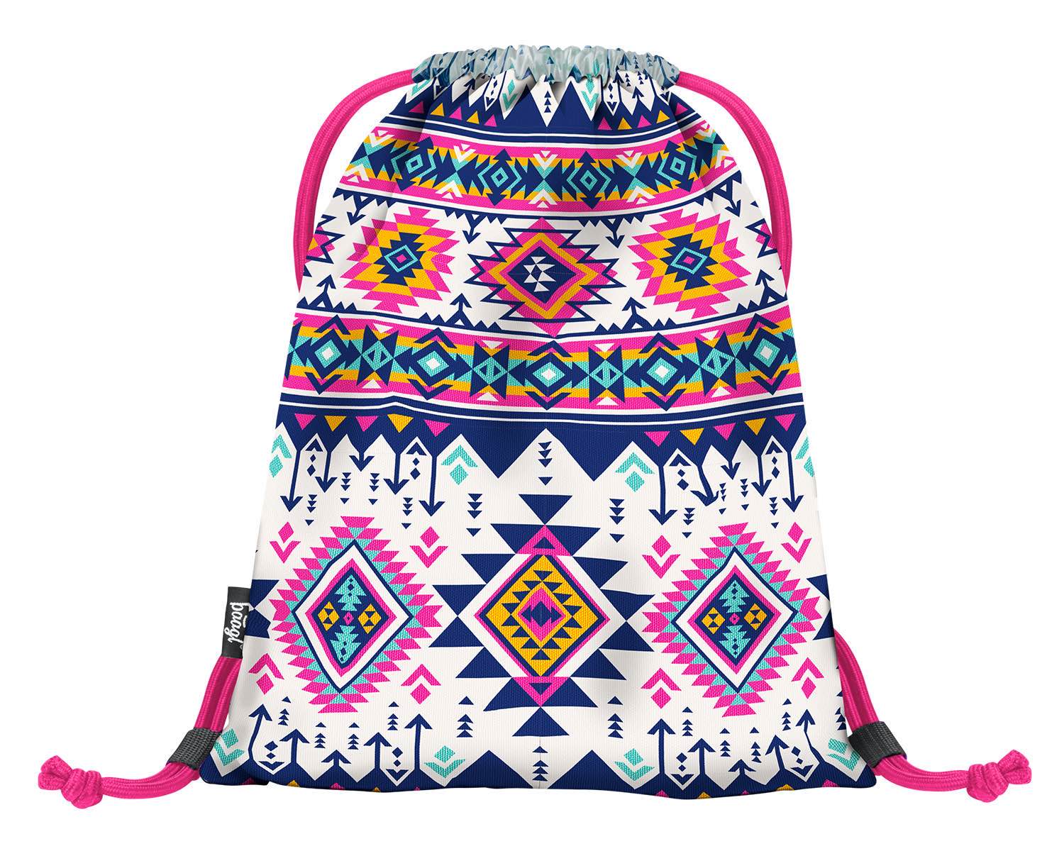 baagl-boho-sac-de-gym-enfant-sac-chaussures-lavable image 1