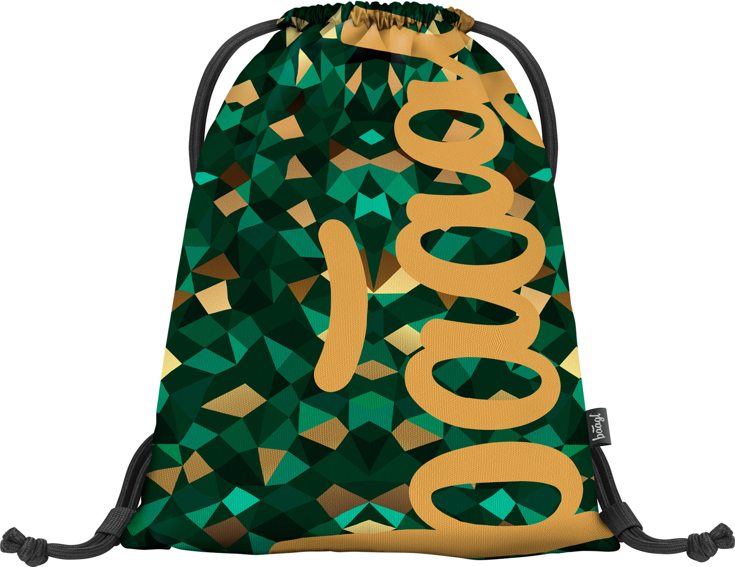 baagl-skate-polygon-sac-gym-enfant-motif-skate-gris image 1