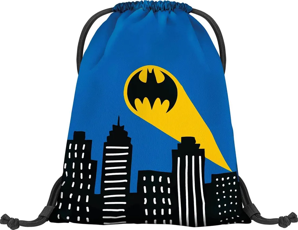 baagl-batman-blue-light-sac-gym-maternelle-batman-lavable image 1