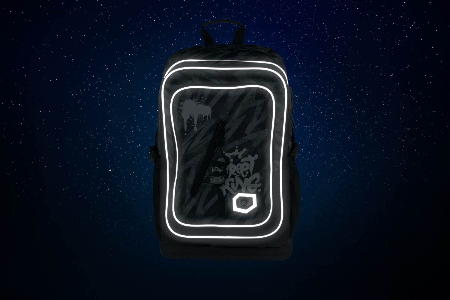 baagl-cubic-street-king-sac-dos-scolaire-29l-imperm-able image 6