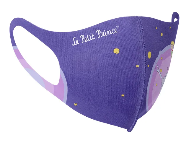 baagl-le-petit-prince-masque-adulte-tissu-lavable-ions-argent image 1
