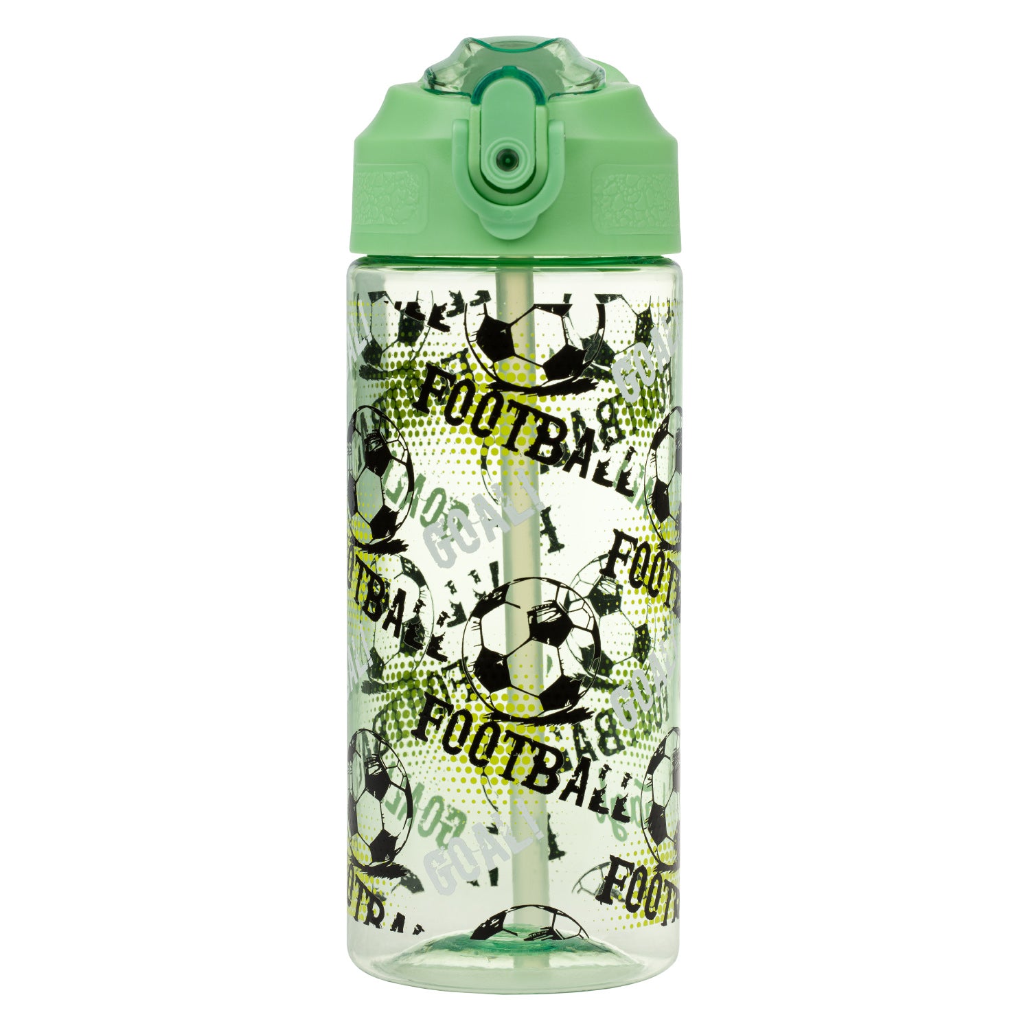 baagl-football-gourde-tritan-avec-paille-500-ml image 2