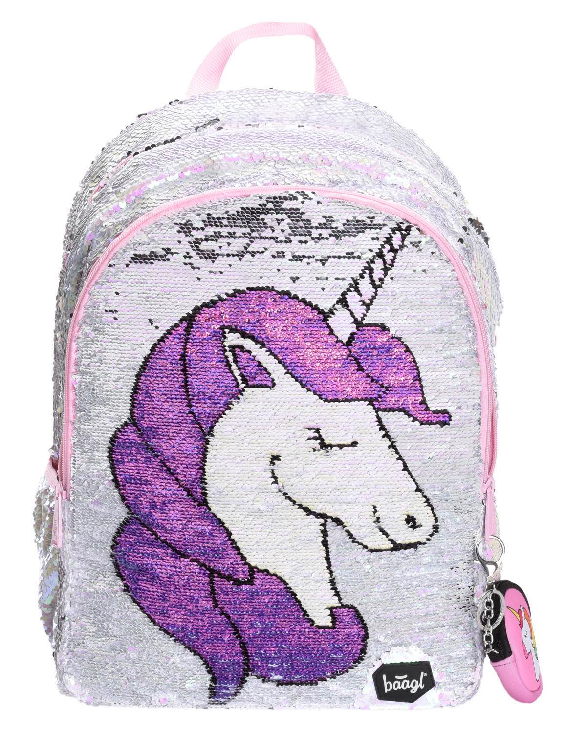 baagl-fun-unicorn-sac-dos-scolaire-29-l-porte-monnaie image 1