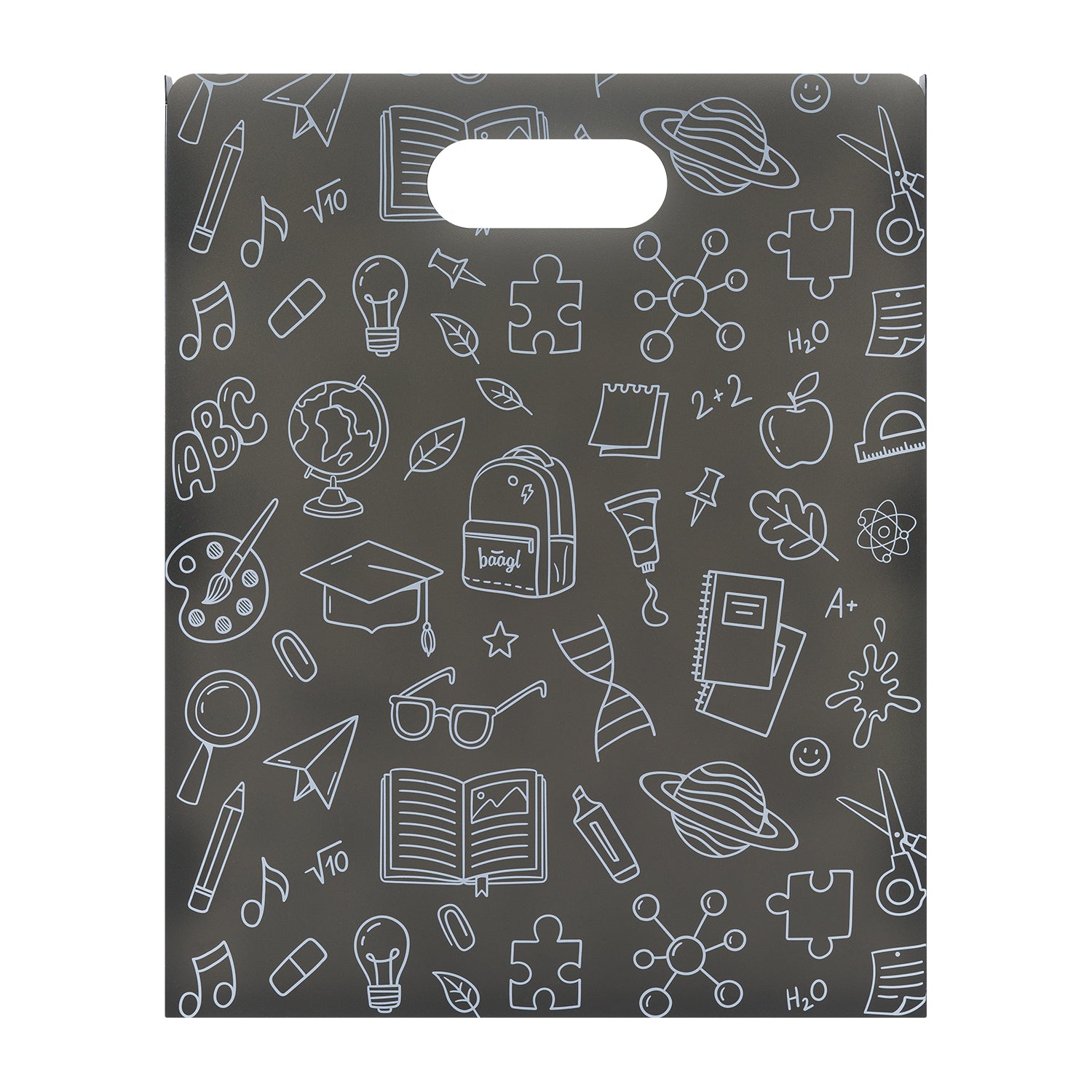 baagl-notebook-folders-chemise-plastique-gris-recycl image 3