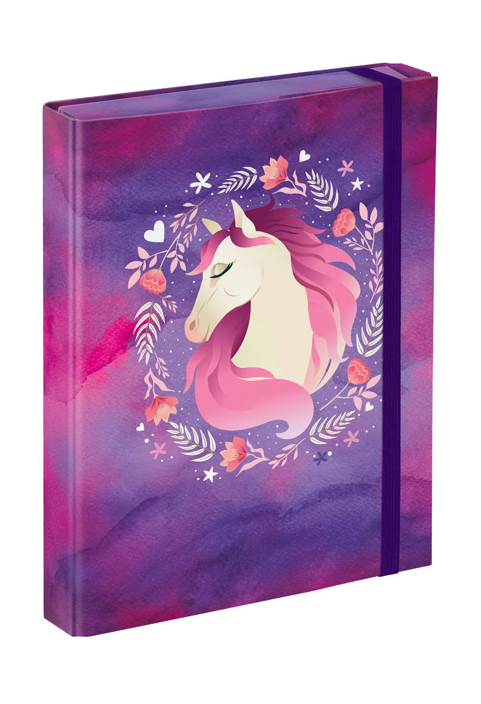 baagl-horse-chemise-lastiques-a5-motif-cheval image 1