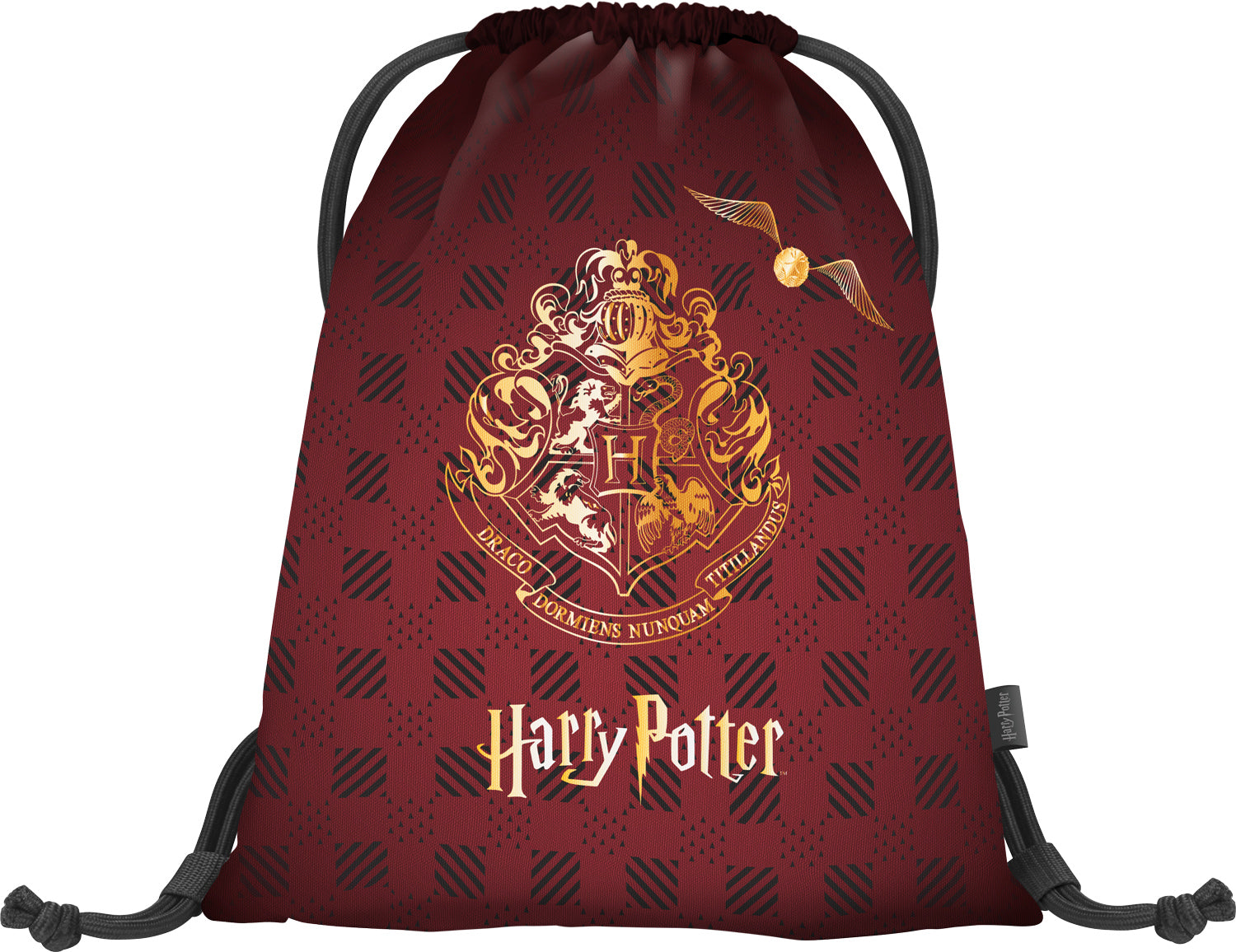 baagl-harry-potter-sac-gym-poudlard-bordeaux image 1