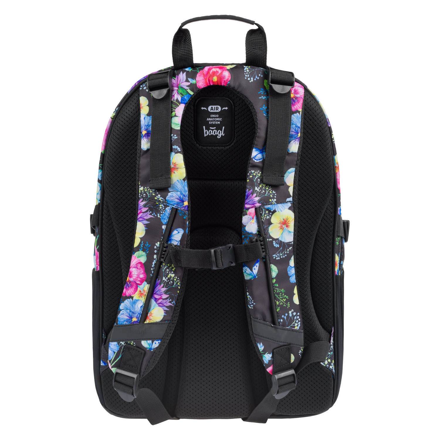 baagl-school-sets-skate-flowers-cartable-3-pi-ces-25-l-fille image 5