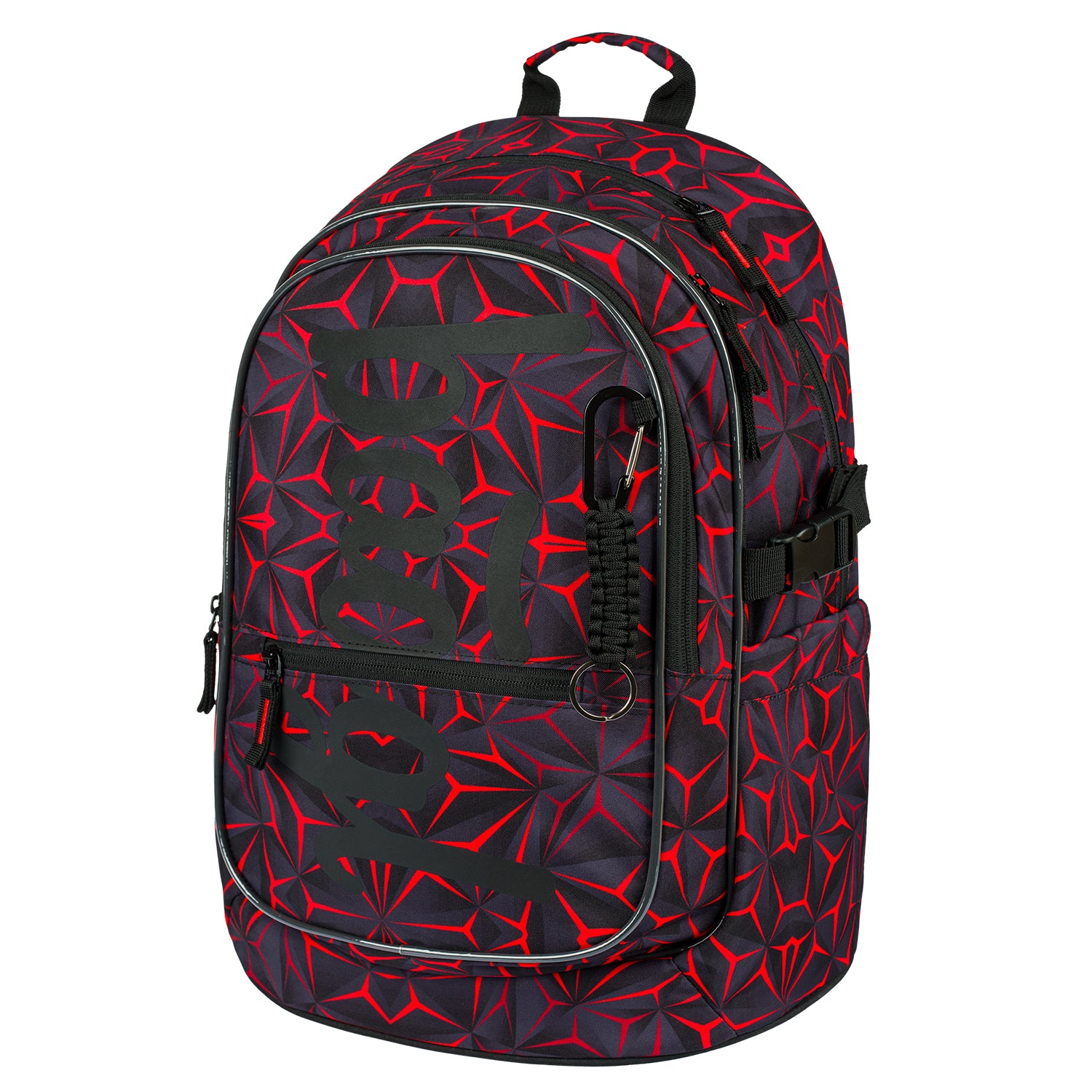 baagl-core-sac-dos-scolaire-red-polygon-25-l image 2