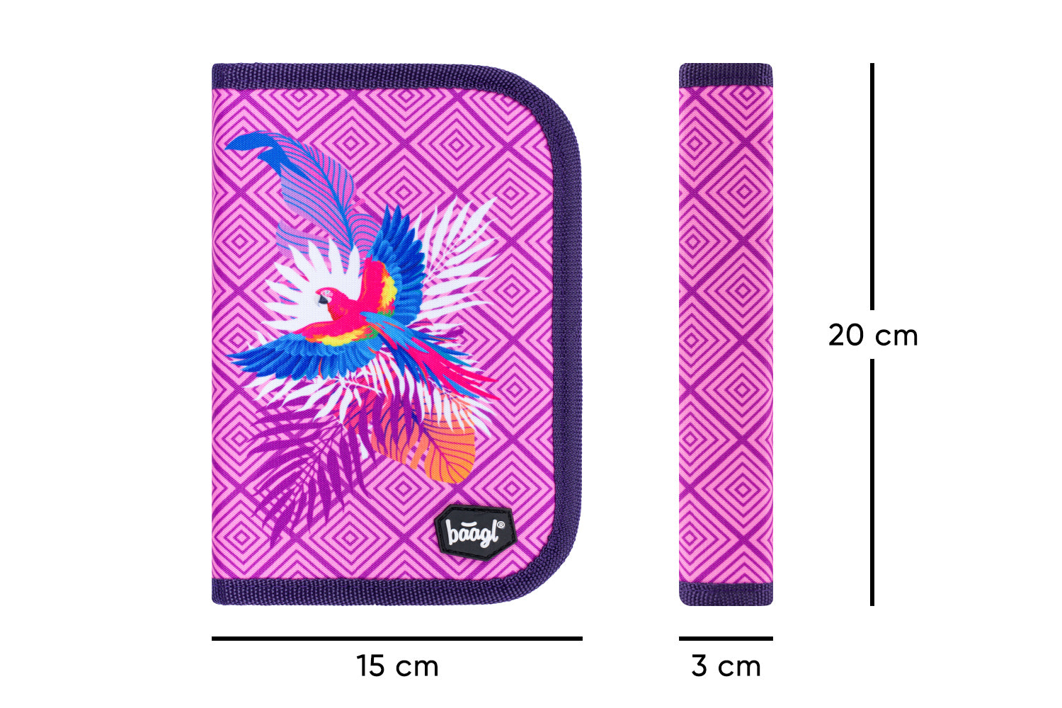baagl-classic-pencil-cases-parrot-trousse-cole-un-rabat image 4