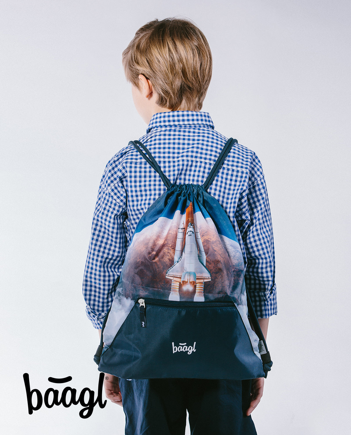 baagl-space-shuttle-sac-gym-enfant-poche-zipp-e image 4