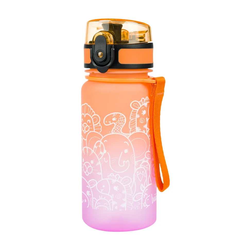 baagl-drinking-bottles-gourde-gradient-animals-350-ml image 1
