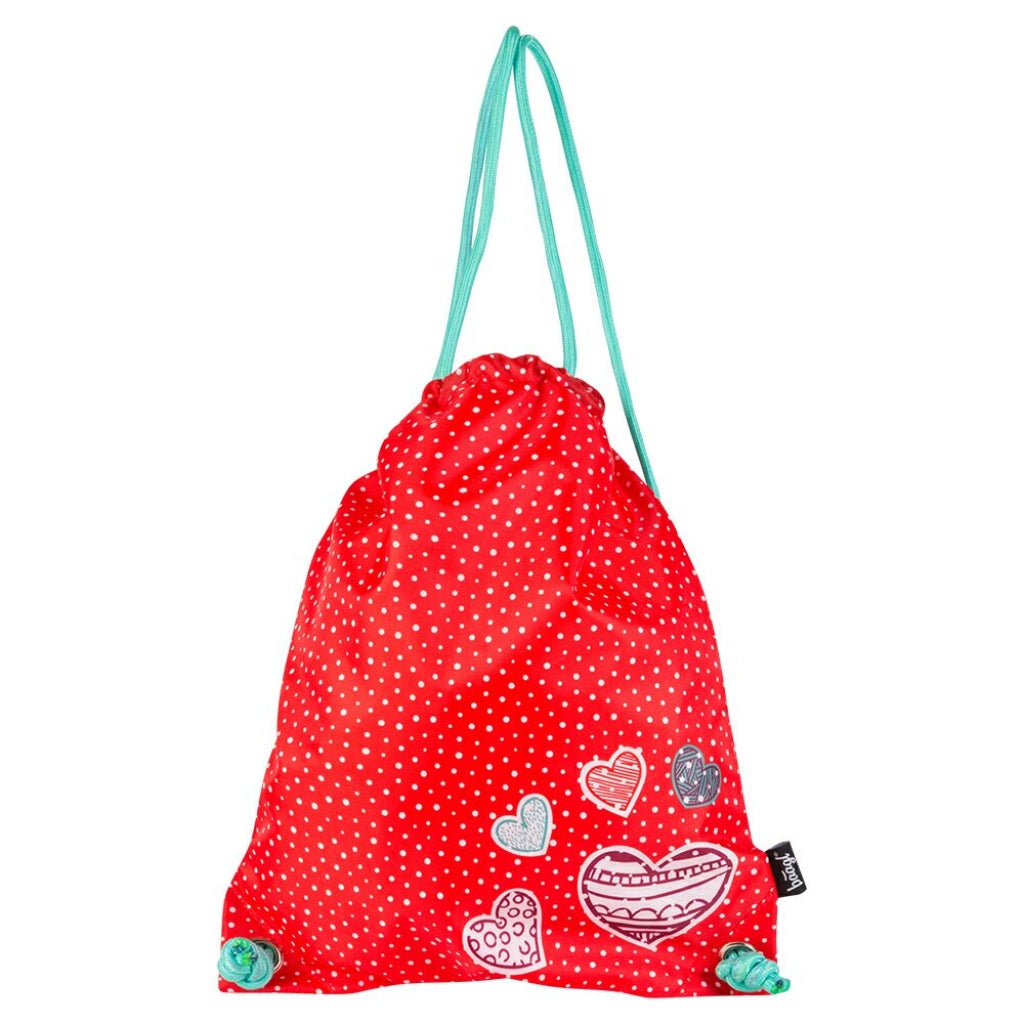 baagl-gym-sacks-hearts-sac-de-gym-motif-c-urs-lavable image 3