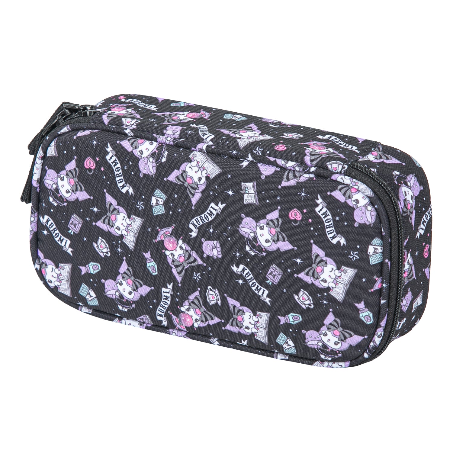 baagl-kuromi-black-trousse-scolaire-noire-recycl-e image 1