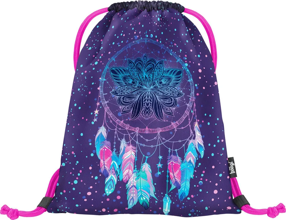 baagl-gym-sacks-dream-catcher-sac-de-gym-cordon-lavable image 1