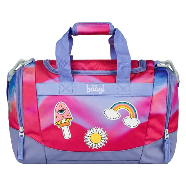 baagl-rainbow-red-sac-de-sport-enfant-l-ger-bandouli-re image 1