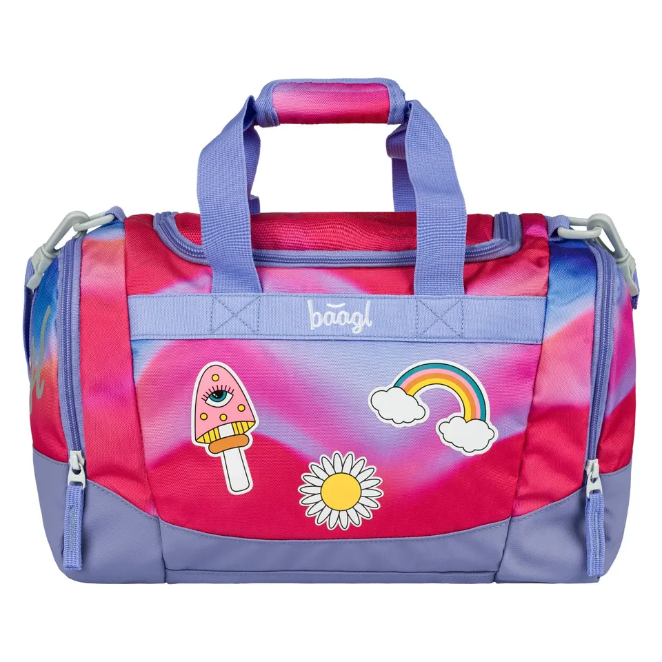 baagl-rainbow-red-sac-de-sport-enfant-l-ger-bandouli-re image 1