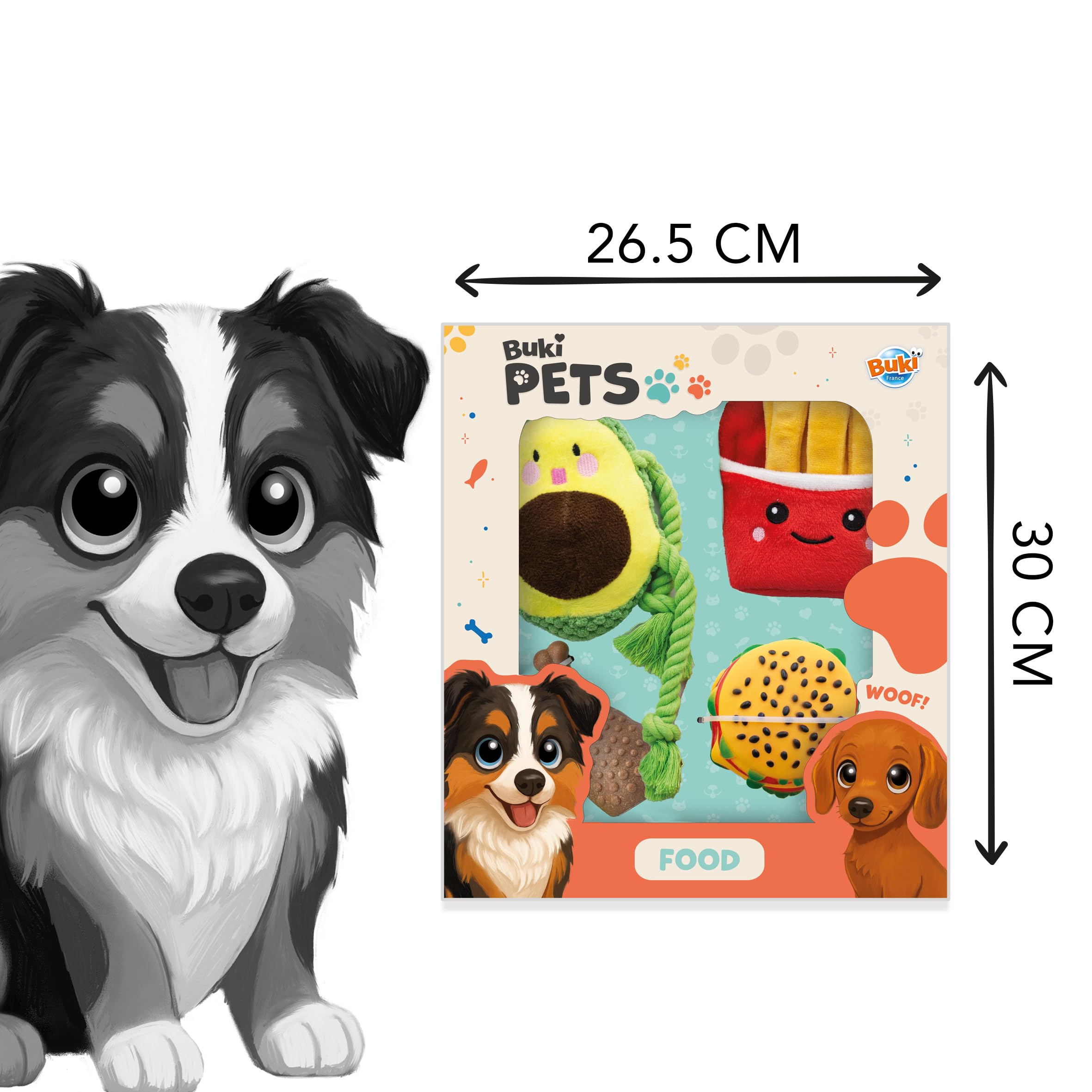 buki-pets-pet002-pack-4-jouets-chien-food-couineurs image 5