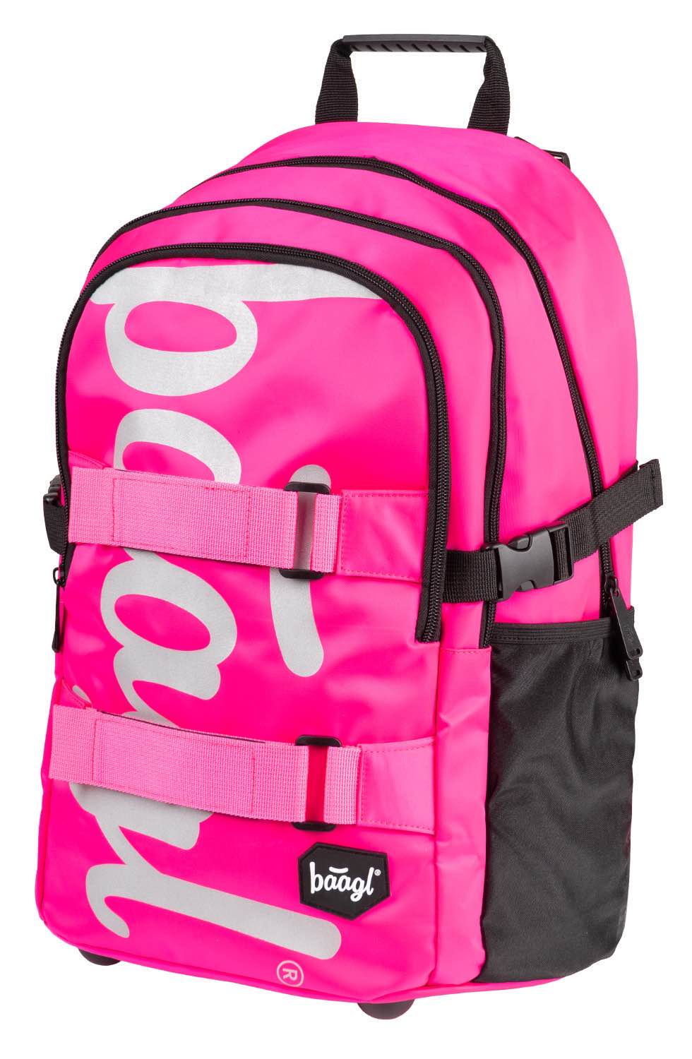baagl-skate-sac-dos-scolaire-pink-25-l-tanche image 2