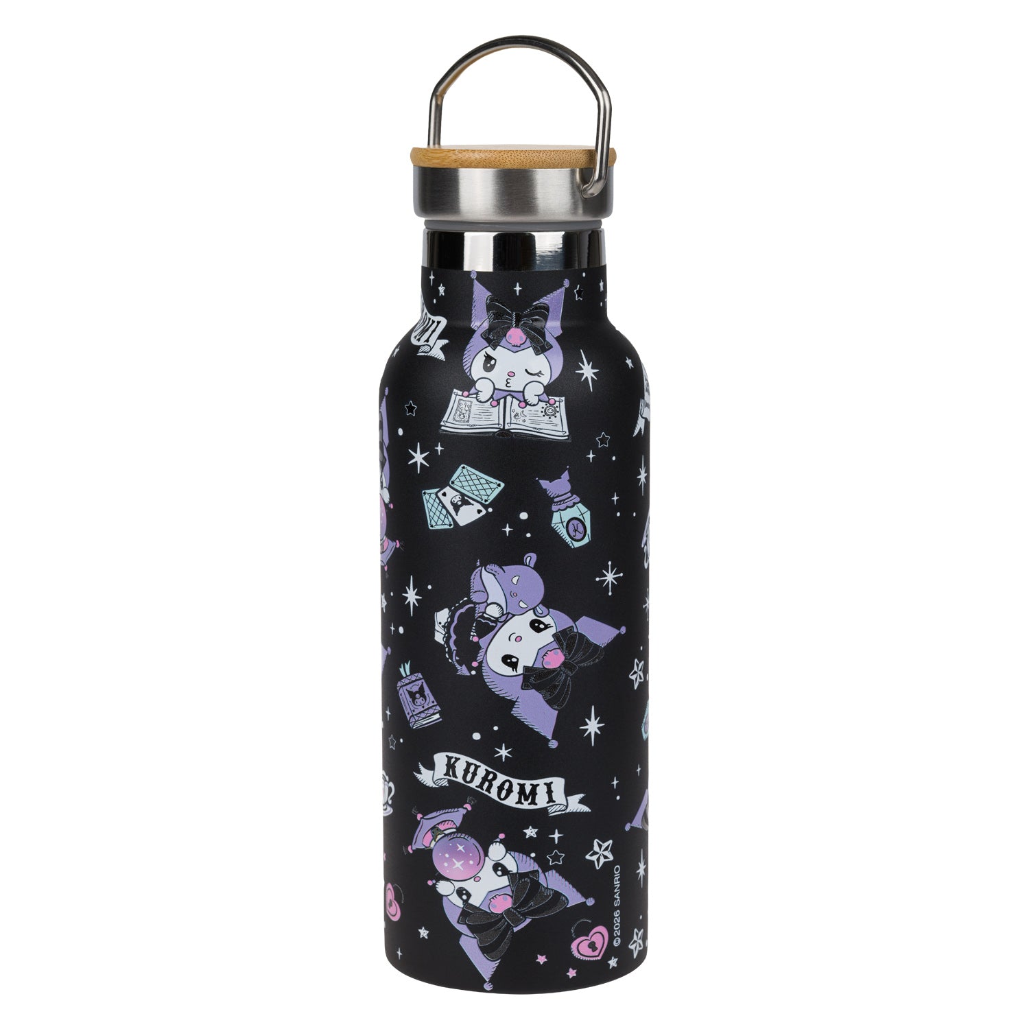 baagl-kuromi-fortune-dream-gourde-isotherme-500-ml image 1