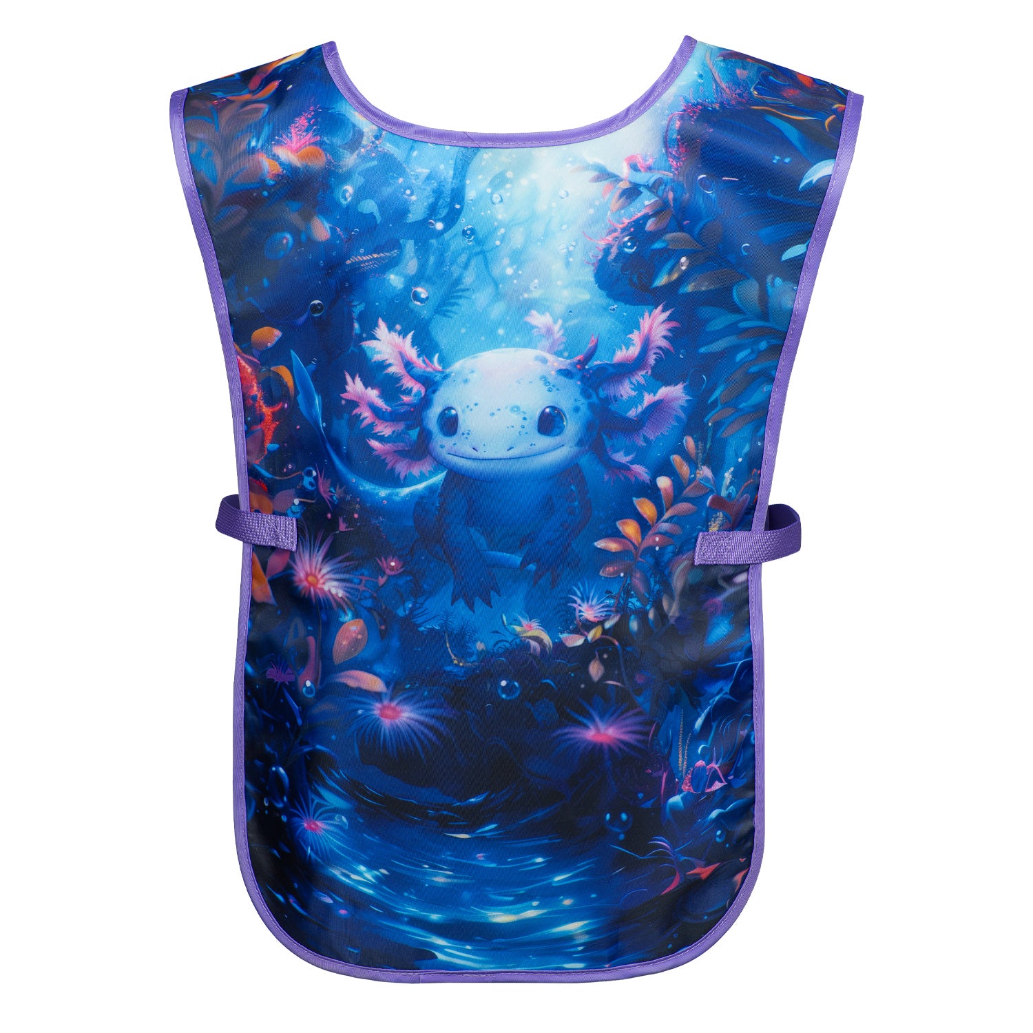 baagl-axolotl-tablier-enfant-peinture-poches image 2