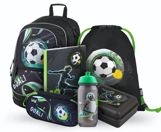 baagl-school-sets-core-fotbal-ii-sac-dos-foot-6-pi-ces image 1