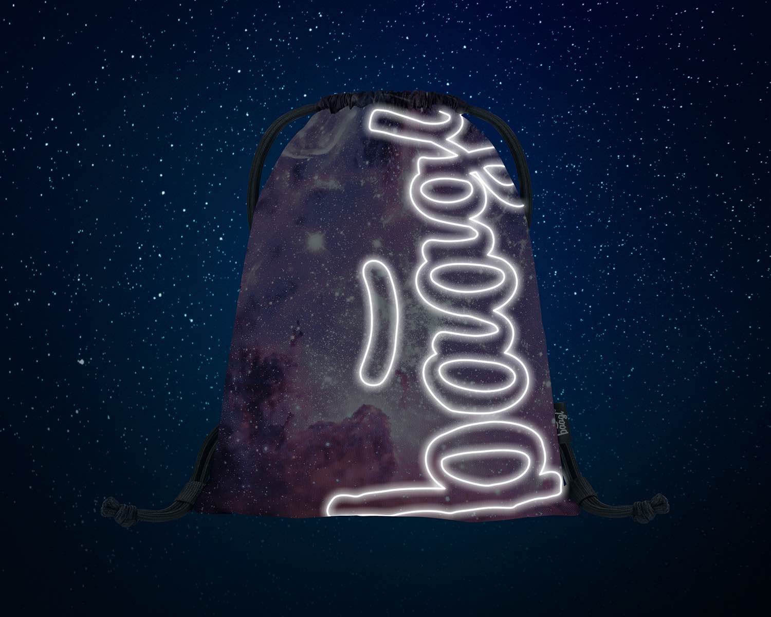 baagl-skate-galaxy-sac-gym-enfant-logo-phosphorescent image 4