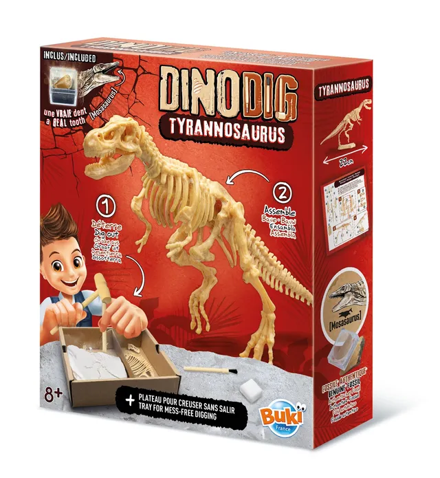 buki-science-dino-dig-t-rex-kit-fouille-dinosaure-20-cm image 1
