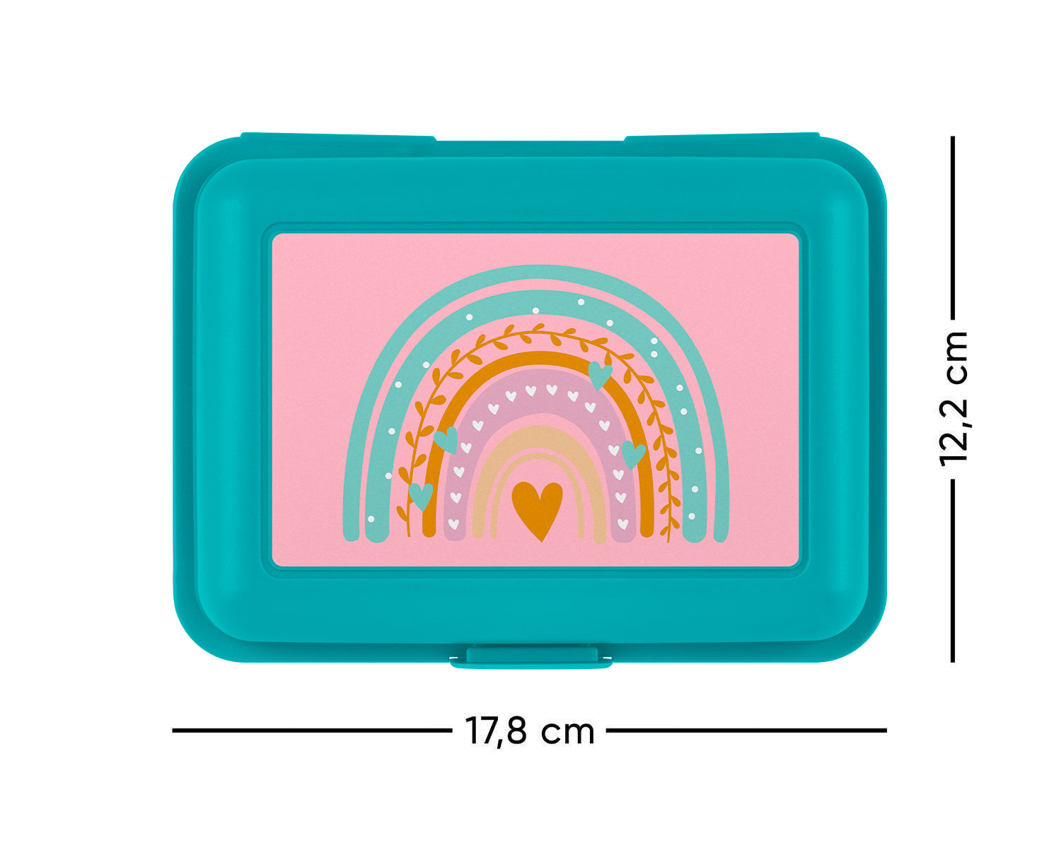 baagl-rainbow-lunch-box-enfant-blanche-compartiment image 2