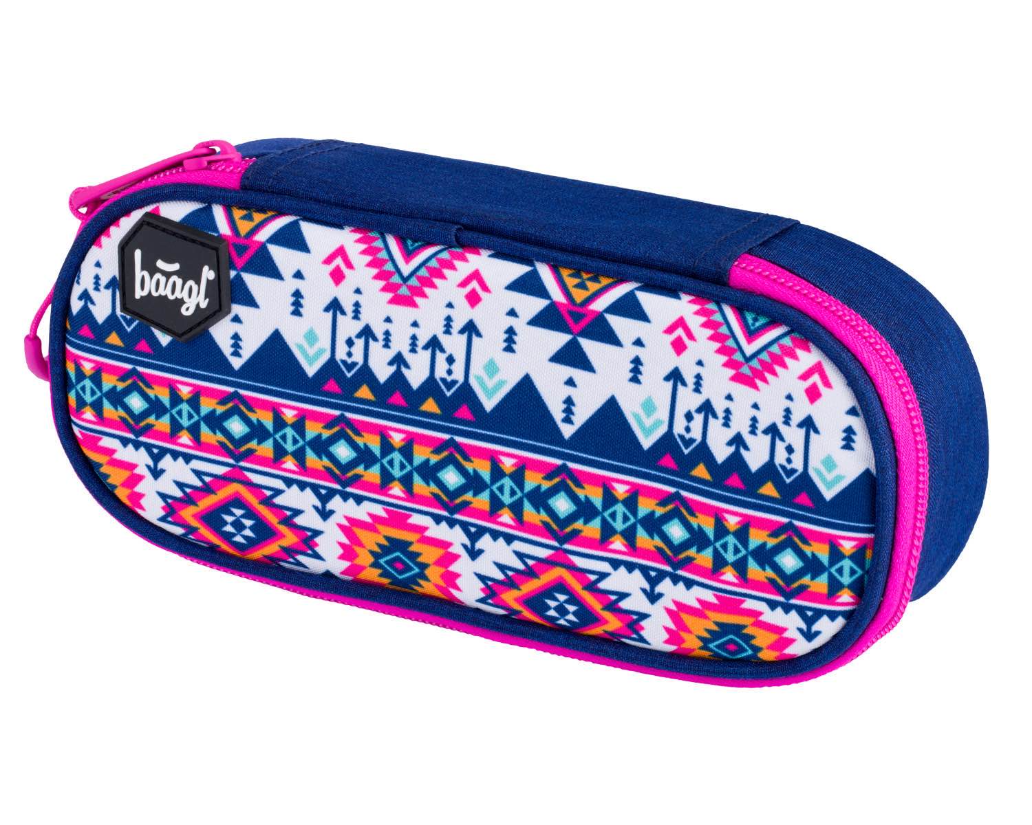 baagl-boho-trousse-scolaire-tui-compact-fille-vide image 1