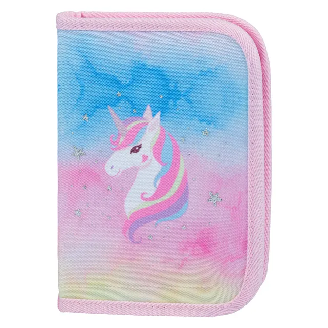 baagl-rainbow-unicorn-trousse-crayons-1-compartiment image 1