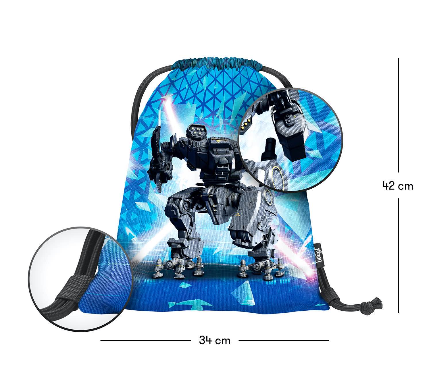 baagl-gym-sacks-space-battle-sac-de-gym-enfant image 3