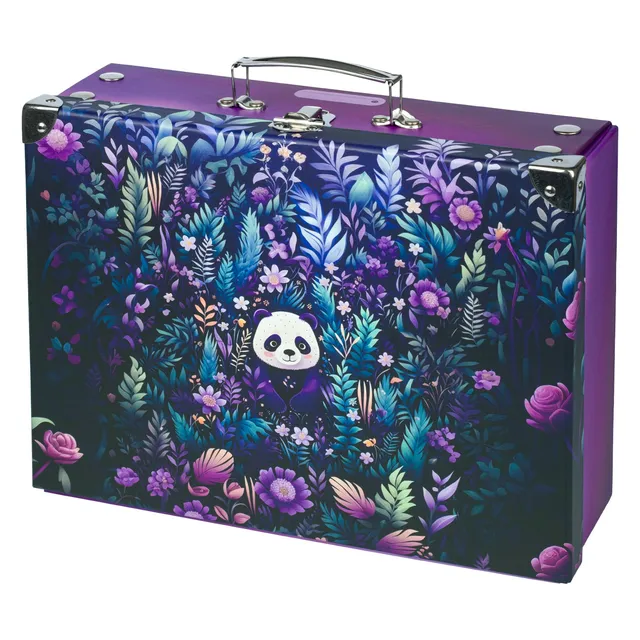 baagl-jungle-panda-valisette-pliable-enfant-fournitures image 1