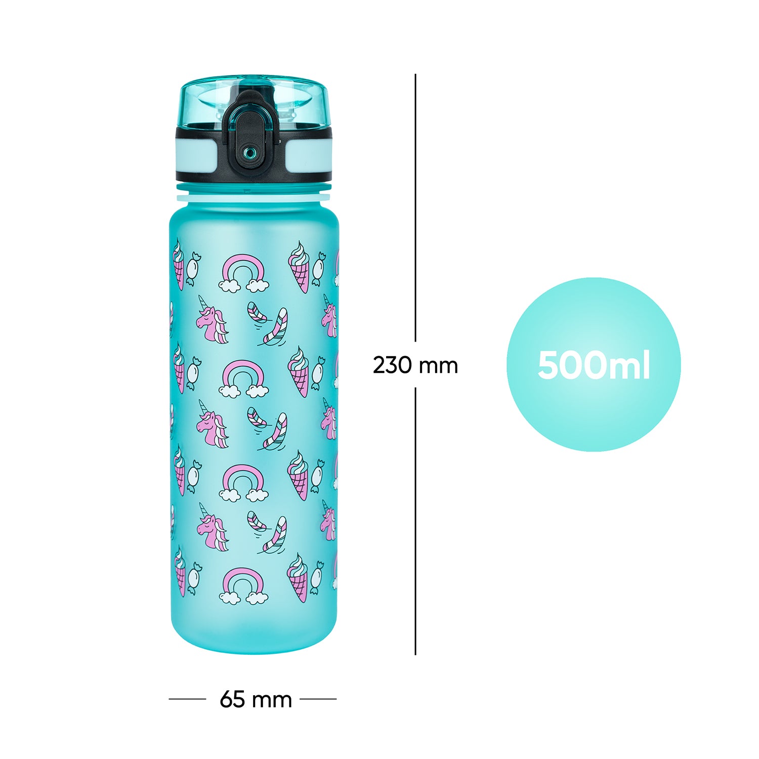 baagl-gourde-tritan-sky-500-ml-sans-bpa-bleue image 7