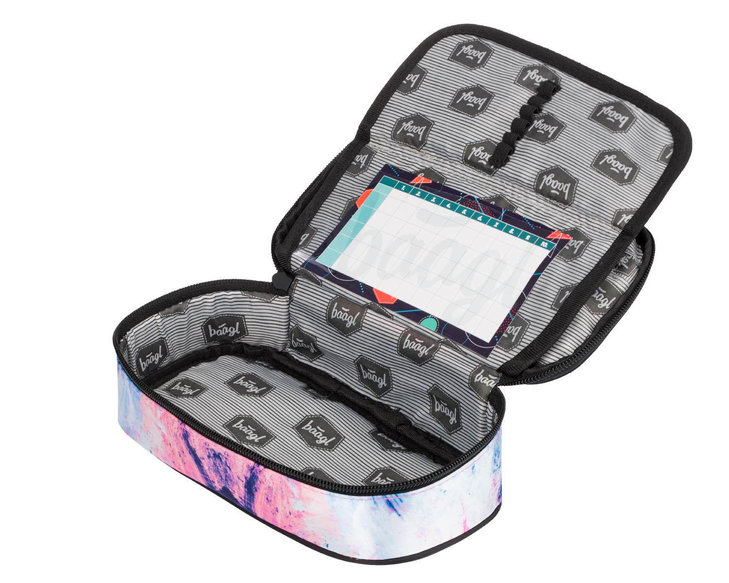 baagl-abstract-trousse-scolaire-rigide-emploi-du-temps image 2