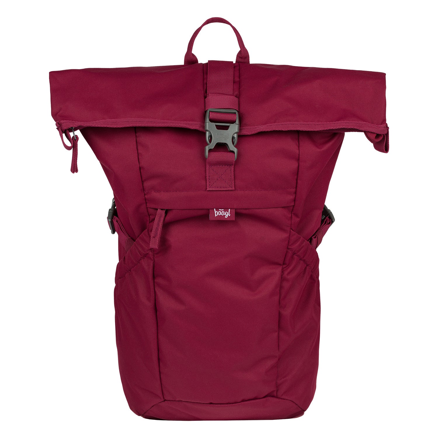 baagl-roll-sac-dos-burgundy-bordeaux-29-l-recycl image 1