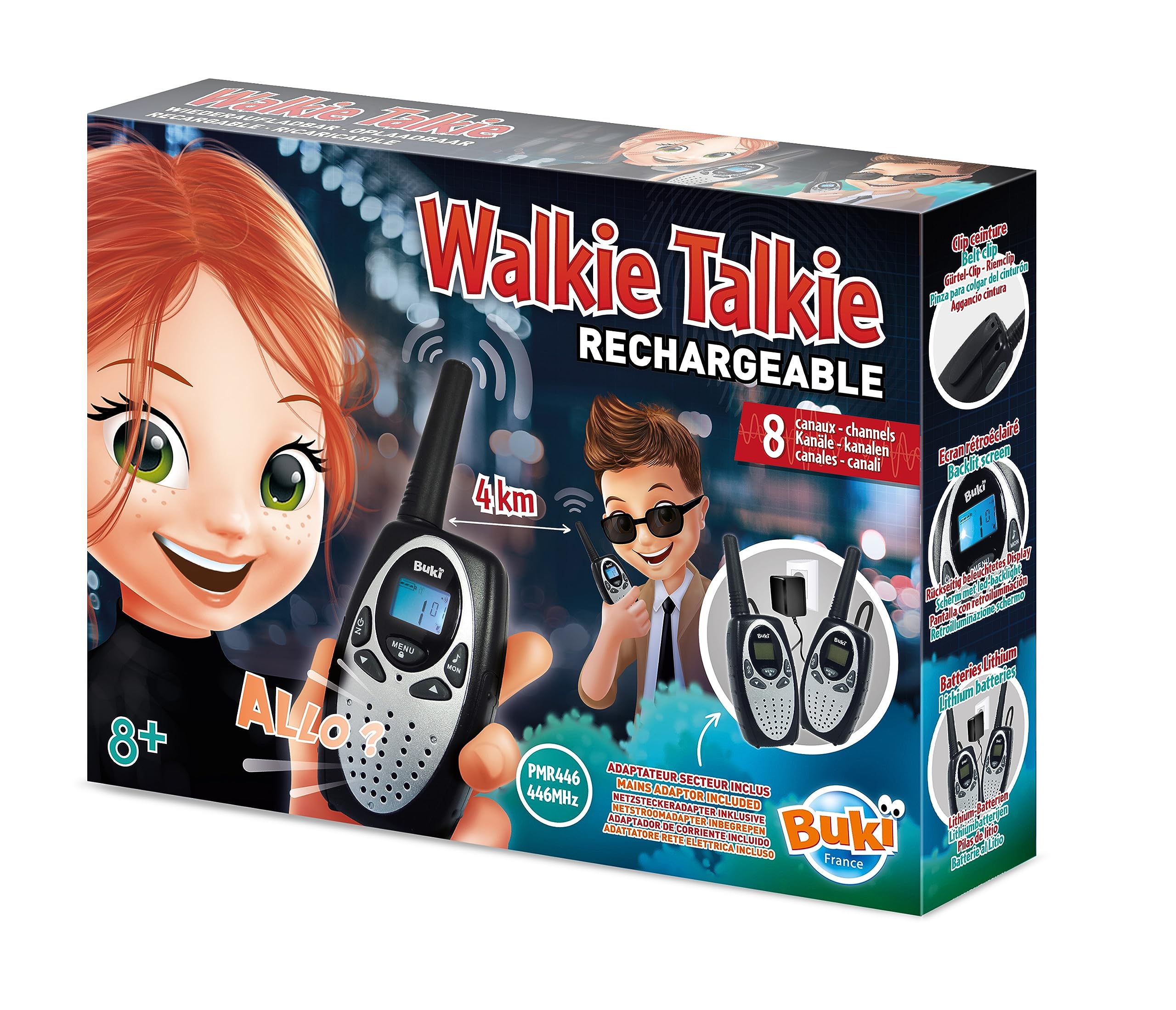 buki-nature-tw02-talkie-walkie-rechargeable-classic image 1