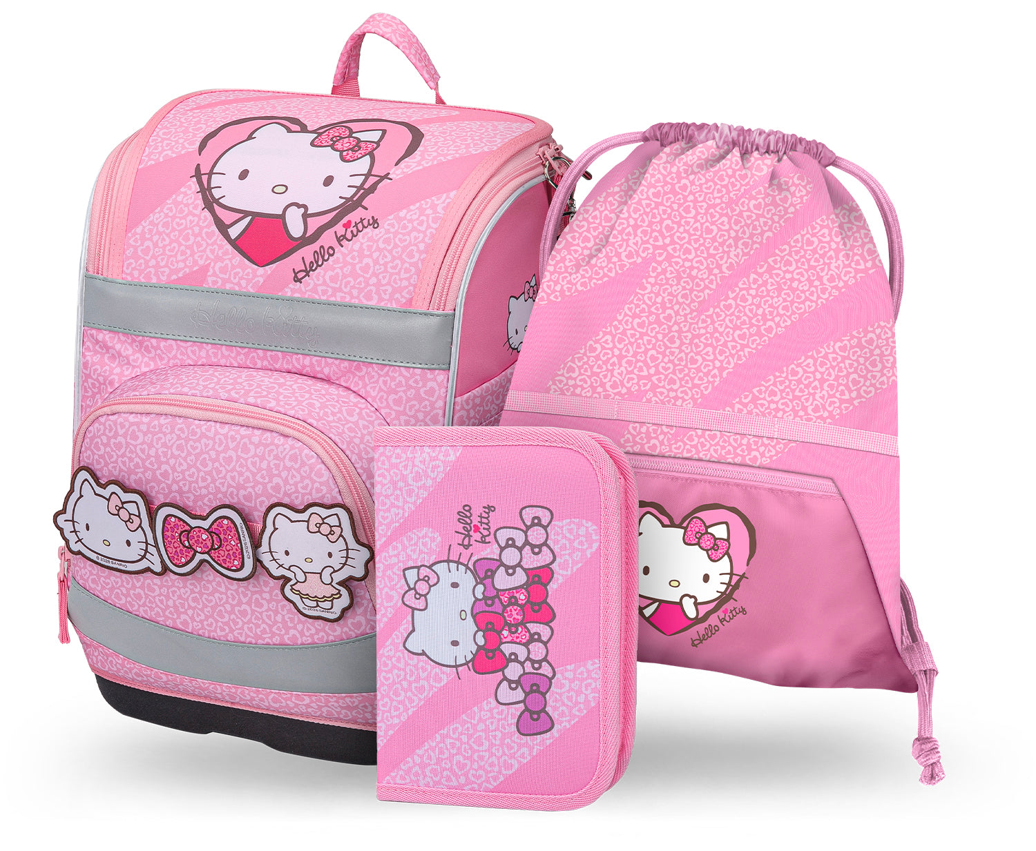 baagl-zippy-plus-cartable-hello-kitty-sweet-leopard-18-l image 1