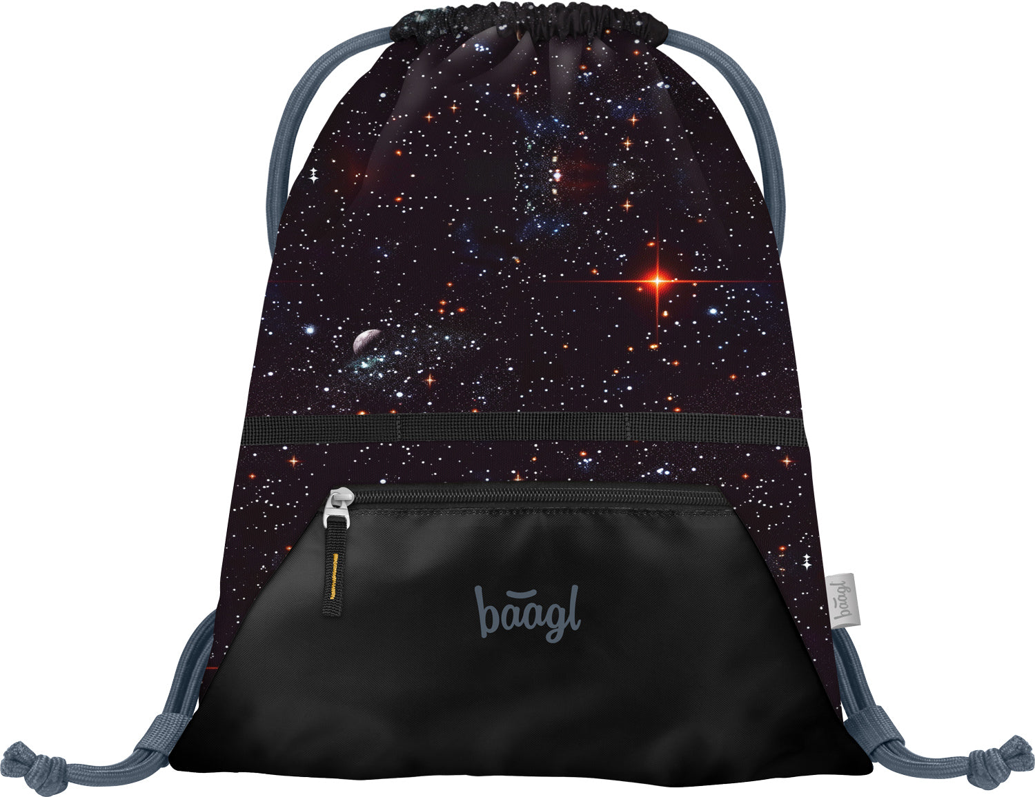 baagl-pixel-space-sac-gym-poche-zip-cordons image 1