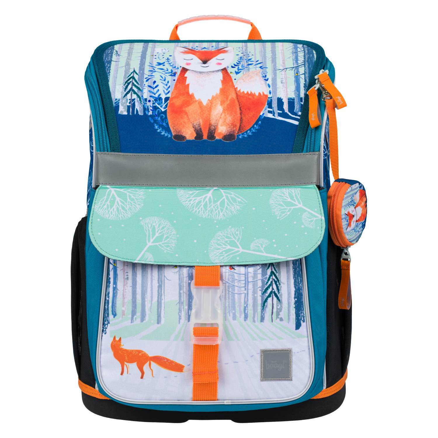baagl-school-sets-zippy-fox-cartable-ensemble-3-pi-ces-renard image 2