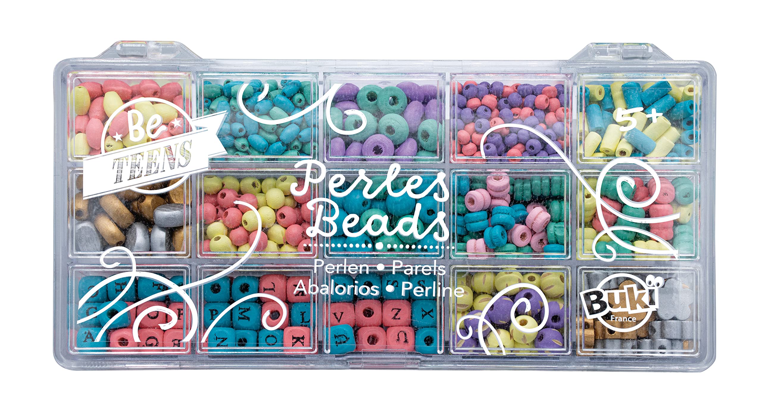 buki-pe015-bo-te-perles-bois-couleurs-90g-13-styles image 1