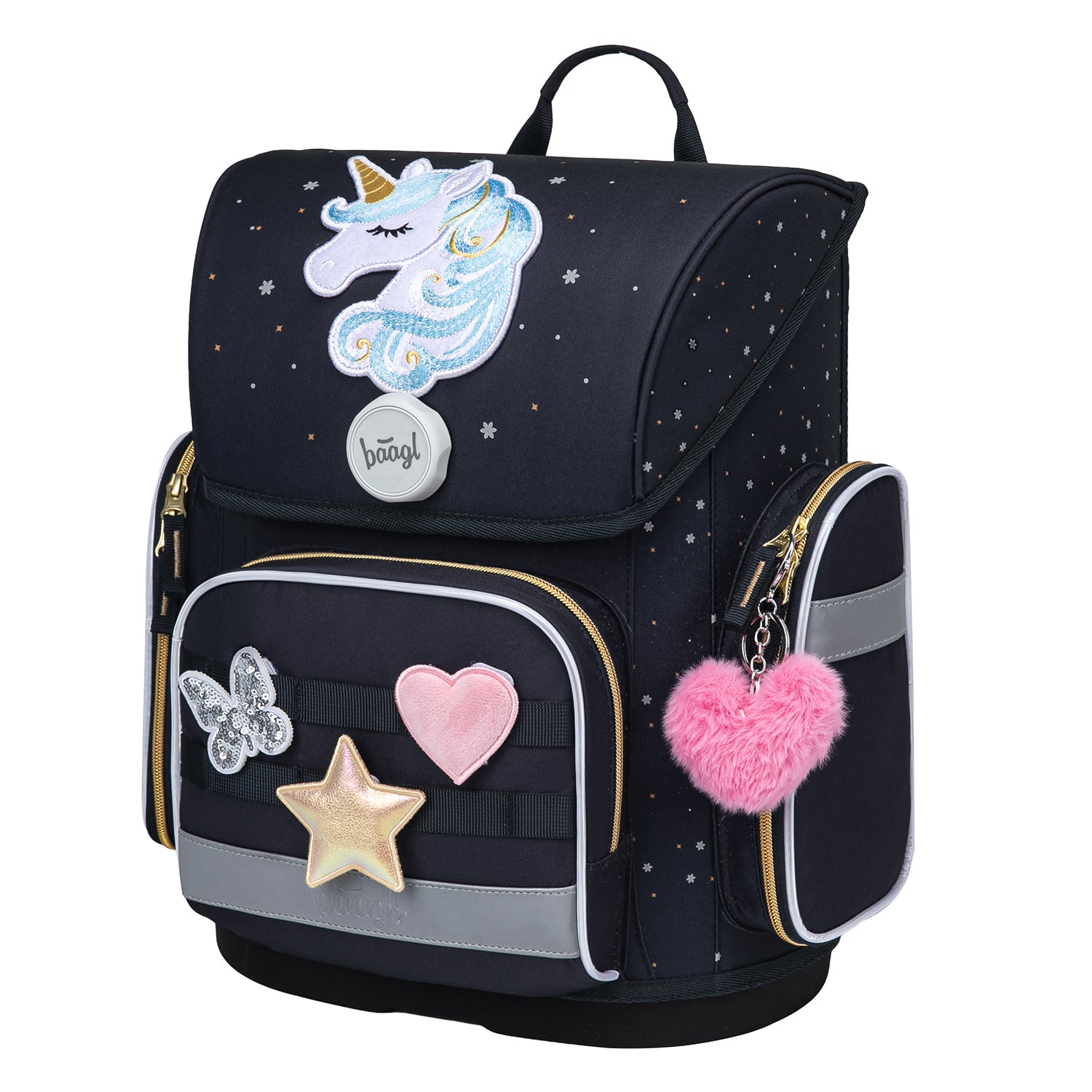 baagl-ergo-unicorn-gold-cartable-fille-19-l-ergonomique image 2