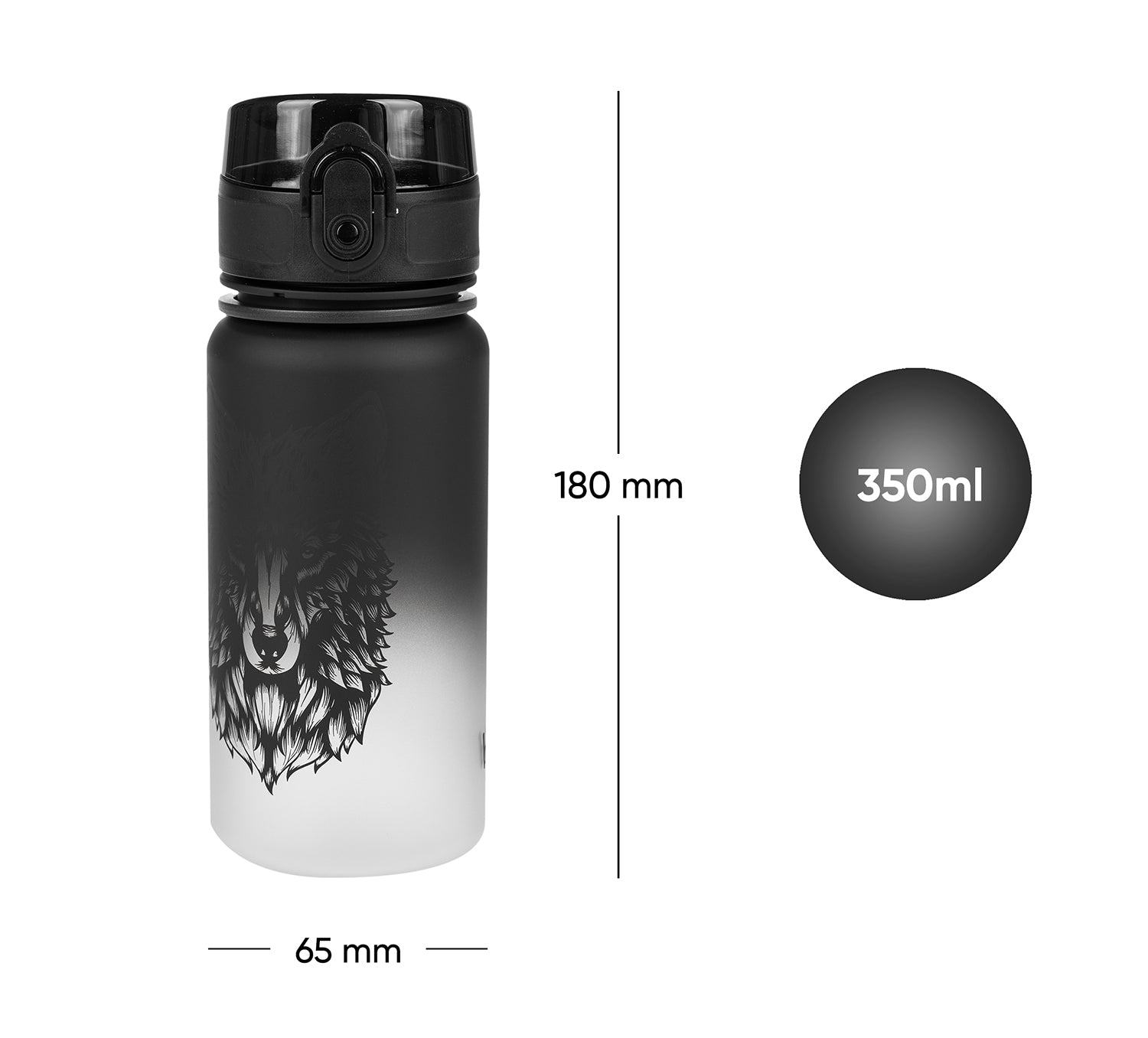 baagl-gradient-wolf-gourde-tritan-350-ml-loup image 7