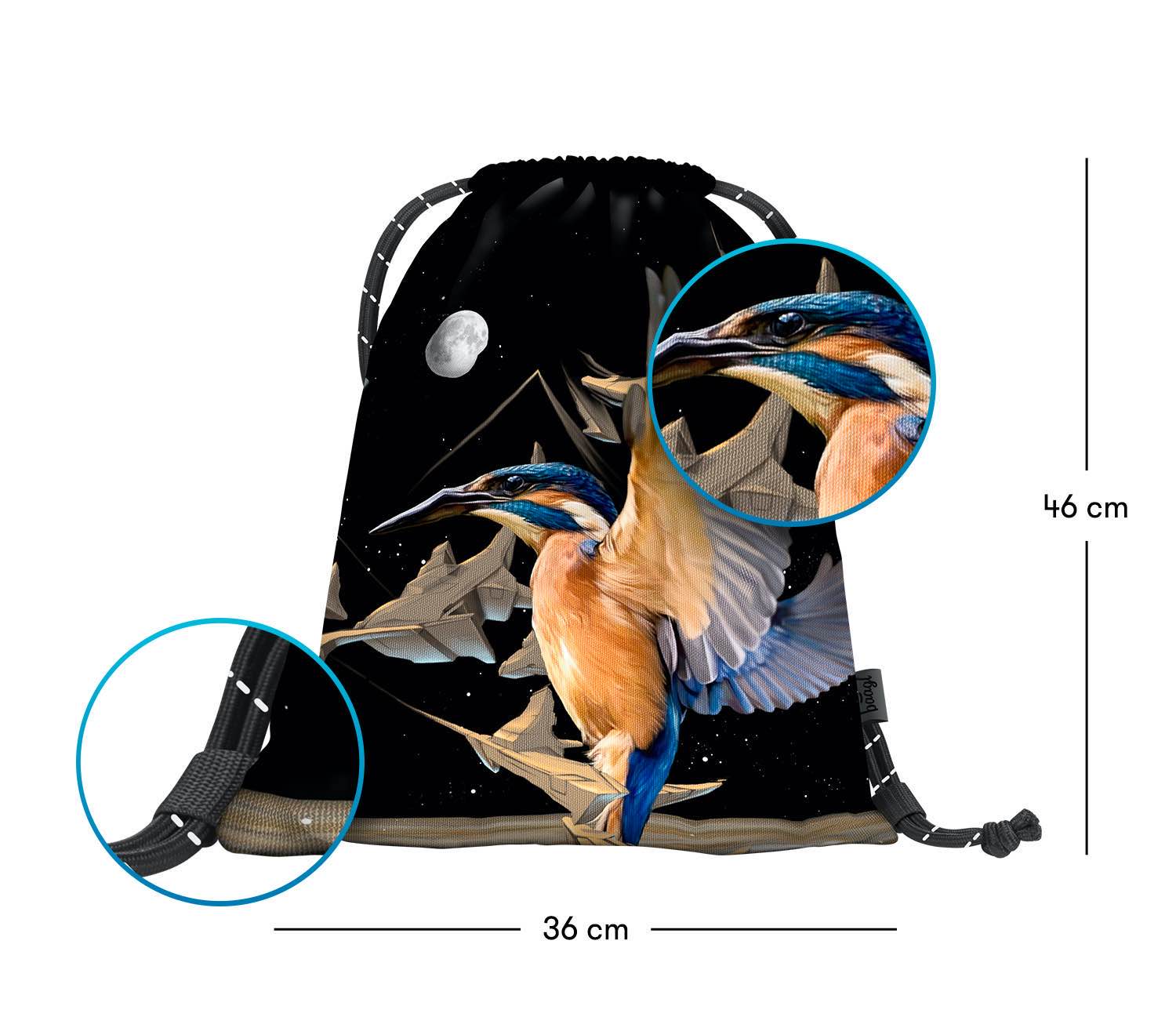 baagl-earth-kingfisher-sac-de-gym-lavable-martin-p-cheur image 3