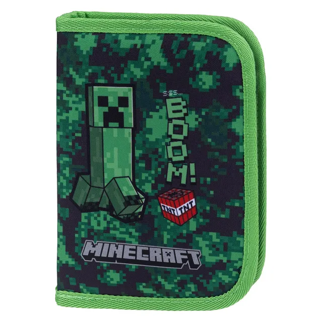 baagl-minecraft-boom-trousse-scolaire-double-rabat image 1