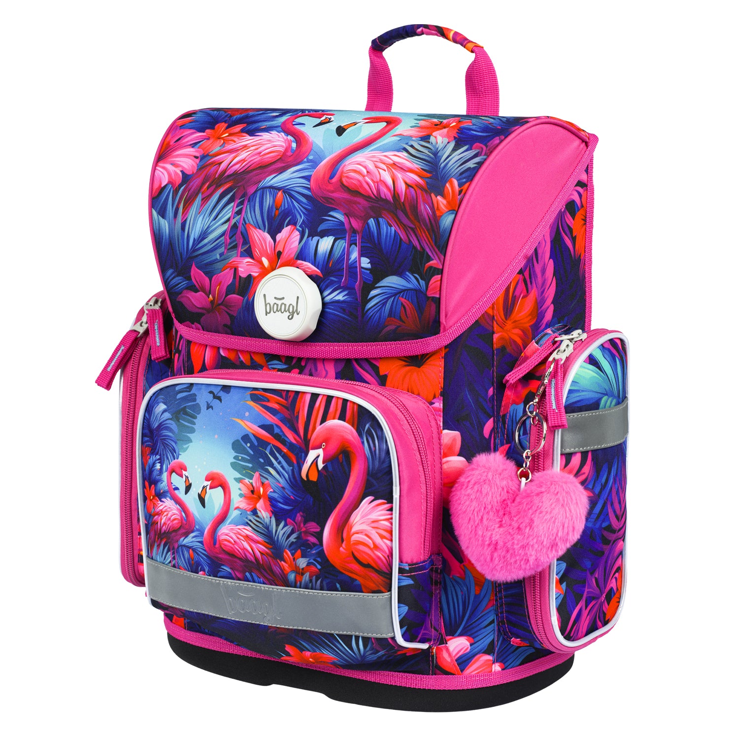 baagl-ergo-flamingos-cartable-19-l-fille image 2