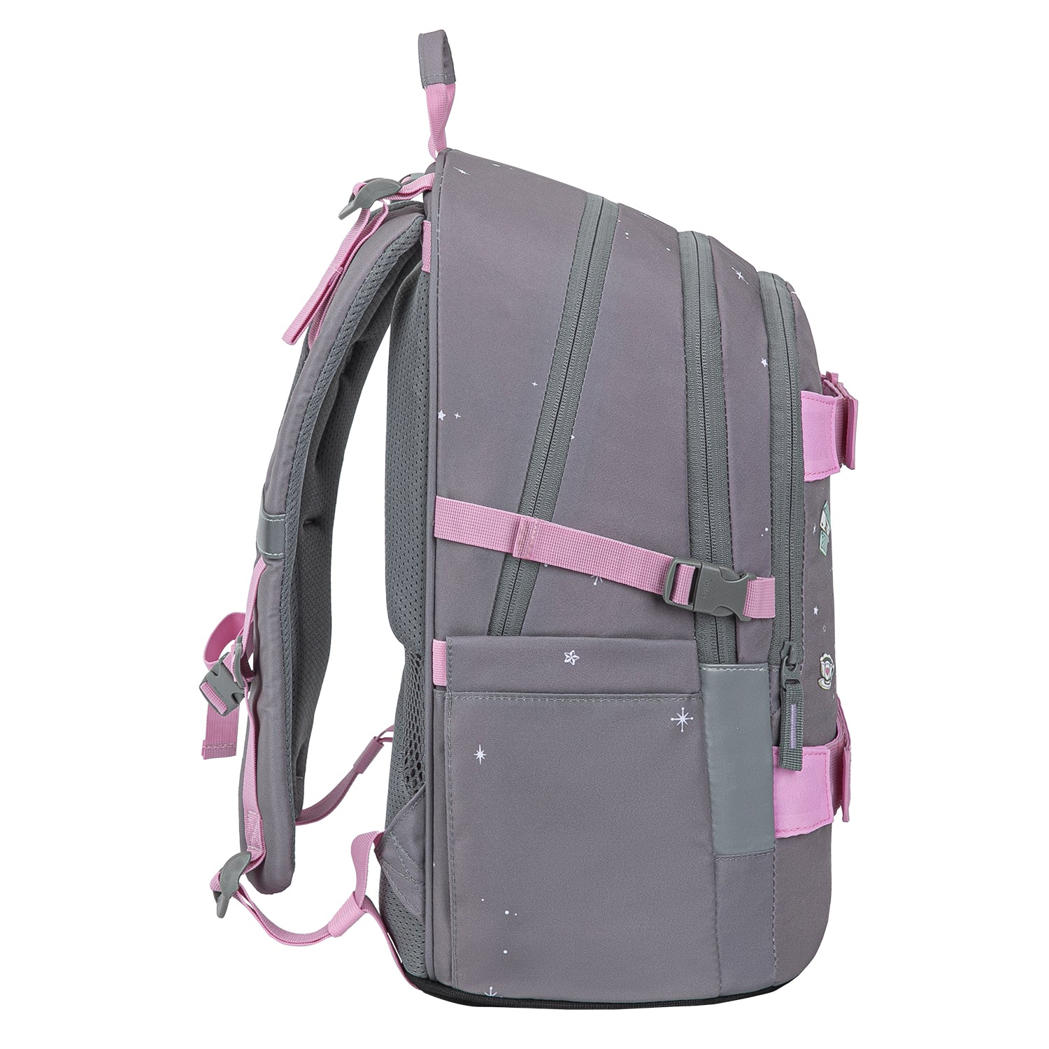 baagl-skate-kuromi-grey-sac-dos-scolaire-l-ger image 3