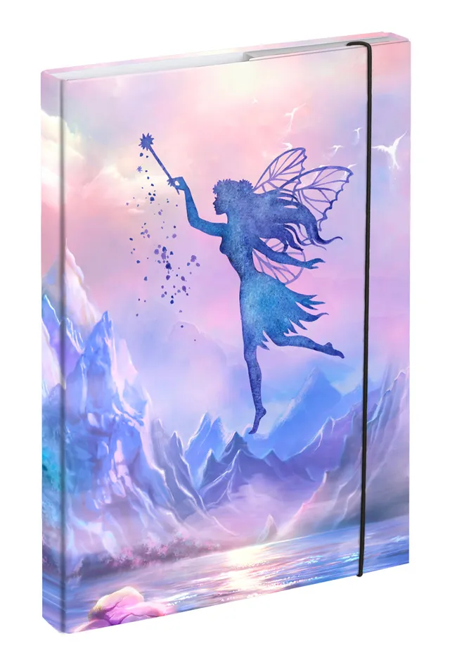 baagl-fairy-heftbox-a4-chemise-cahiers-lastique image 1